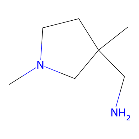 aladdin 阿拉丁 D479709 1-(1,3-二甲基吡咯烷-3-基)甲胺 912771-31-4 试剂级