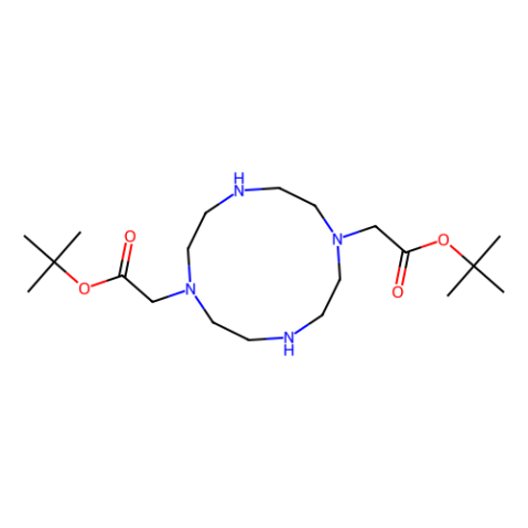 aladdin 阿拉丁 D587512 2,2'-(1,4,7,10-四氮杂环十二烷-1,7-二基)二乙酸二叔丁酯 162148-48-3 98%