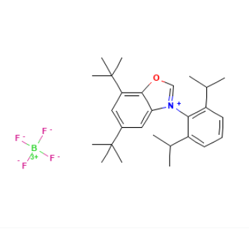 aladdin 阿拉丁 D588256 5,7-二叔丁基-3-(2,6-二异丙基苯基)苯并[d]恶唑-3-鎓四氟硼酸盐 2270864-45-2 97%