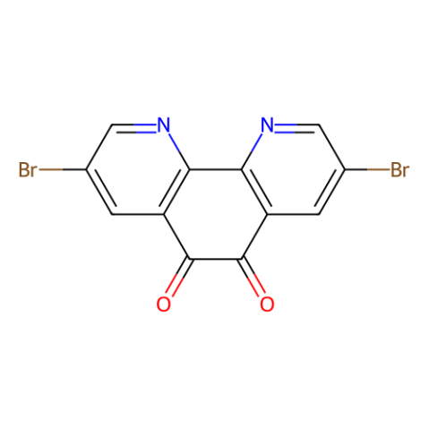 aladdin 阿拉丁 D589621 3,8-二溴-1,10-菲罗啉-5,6-二酮 602331-25-9 97%