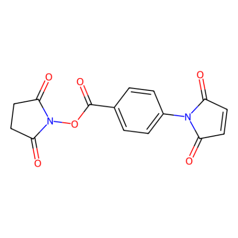 aladdin 阿拉丁 D589772 2,5-二氧代吡咯烷-1-基 4-(2,5-二氧代-2,5-二氢-1H-吡咯-1-基)苯甲酸酯 64191-06-6 95%