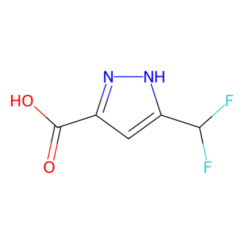 aladdin 阿拉丁 D589863 5-(二氟甲基)-1H-吡唑-3-羧酸 681034-51-5 97%