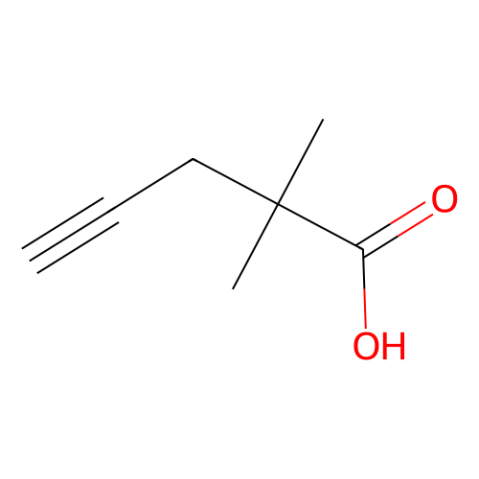 aladdin 阿拉丁 D590384 2,2-二甲基戊-4-炔酸 86101-48-6 95%