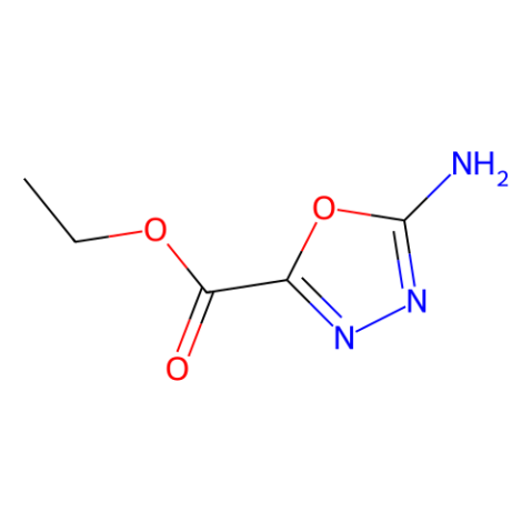 aladdin 阿拉丁 E170593 5-氨基-1,3,4-恶二唑-2-羧酸乙酯 4970-53-0 97%