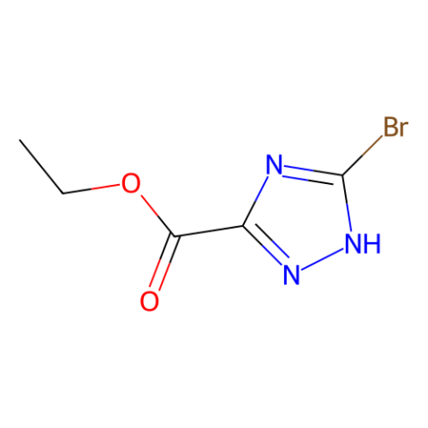 aladdin 阿拉丁 E186573 5-溴-1H-1,2,4-三唑-3-羧酸乙酯 774608-89-8 98%