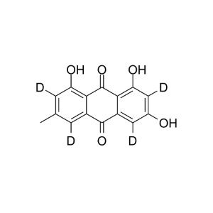 aladdin 阿拉丁 E345246 大黄素-d4 132796-52-2 96%，95atom%D
