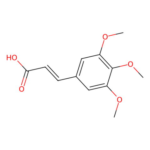aladdin 阿拉丁 E404992 (E)-3,4,5-三甲氧基肉桂酸 20329-98-0 >98.0%(GC)(T)