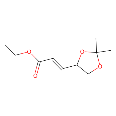 aladdin 阿拉丁 E468543 (R)-(-)-3-(2,2-二甲基-1,3-二氧环烷-4-基)-反式-2-丙烯酸乙酯 104321-62-2 97%