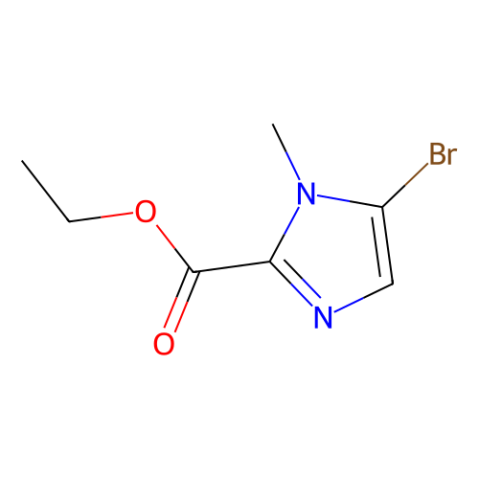 aladdin 阿拉丁 E590405 5-溴-1-甲基-1H-咪唑-2-羧酸乙酯 865798-15-8 95%