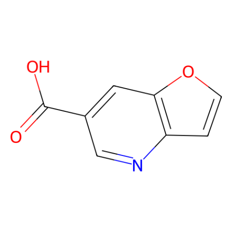 aladdin 阿拉丁 F166599 呋喃[3,2-b] 吡啶-6-羧酸 122535-04-0 98%