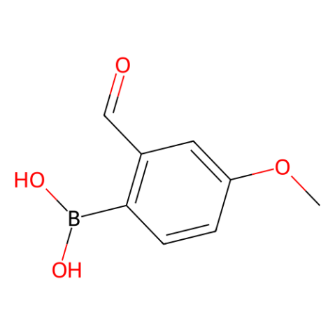 aladdin 阿拉丁 F167183 2-甲酰基-4-甲氧基苯硼酸 (含不同量的酸酐) 139962-95-1 97%