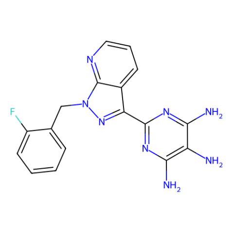 aladdin 阿拉丁 F176470 2-{1-[((2-氟苯基)甲基] -1h-吡唑并[3,4-b]吡啶-3-基}嘧啶-4,5,6-三胺 428854-24-4 97%