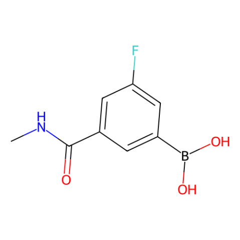 aladdin 阿拉丁 F187351 3-氟-5-(甲基氨基甲酰基)苯基硼酸 871332-63-7 98%