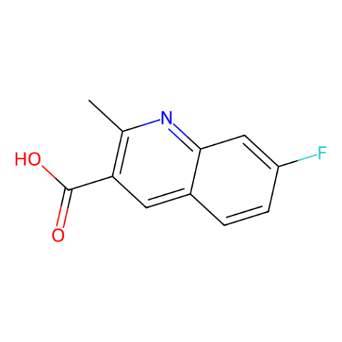 aladdin 阿拉丁 F187570 7-氟-2-甲基-3-喹啉羧酸 879361-44-1 95%