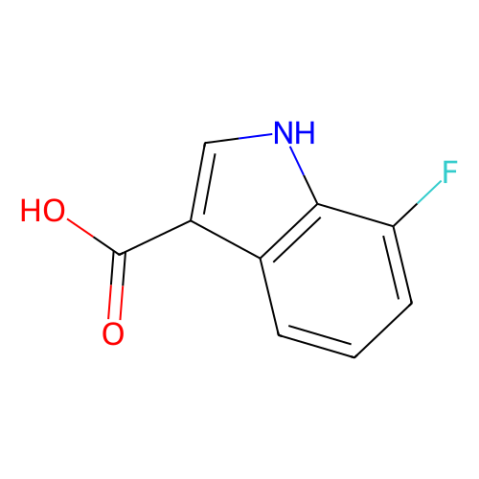 aladdin 阿拉丁 F195360 7-氟-1H-吲哚-3-羧酸 858515-66-9 98%