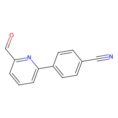 aladdin 阿拉丁 F469726 4-(6-甲酰基吡啶-2-基)苯甲腈 834884-79-6 97%