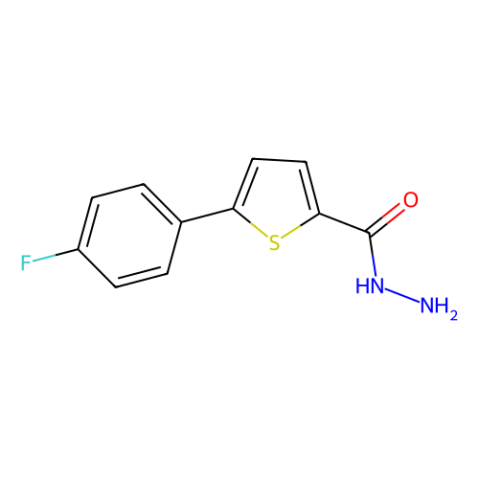aladdin 阿拉丁 F469745 5-(4-氟苯基)噻吩-2-羧酸酰肼 852296-85-6 97%