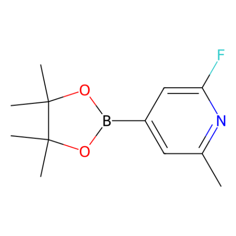 aladdin 阿拉丁 F586954 2-氟-6-甲基-4-(4,4,5,5-四甲基-1,3,2-二氧硼杂环戊烷-2-基)吡啶 1310384-07-6 95+%