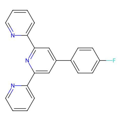 aladdin 阿拉丁 F588092 4'-(4-氟苯基)-2,2':6',2''-三联吡啶 209901-86-0 98%