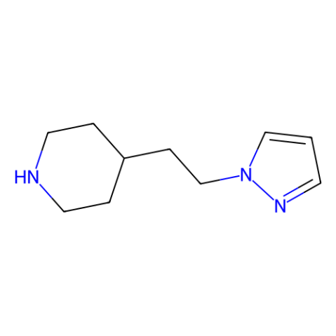 aladdin 阿拉丁 H166243 4-[2-(1H-吡唑-1-基)乙基] 哌啶 1177351-89-1 97%