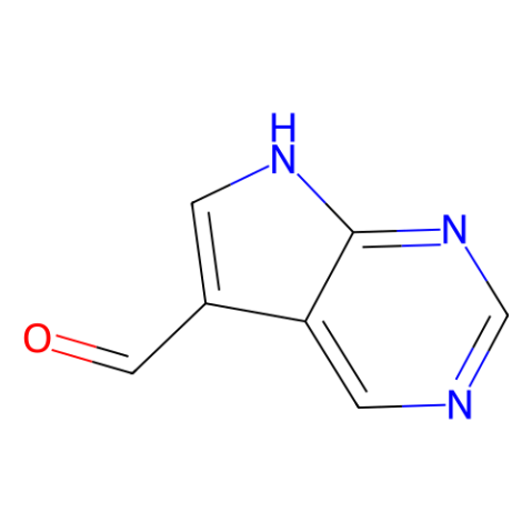 aladdin 阿拉丁 H171866 7H-吡咯并[2,3-d]嘧啶-5-甲醛 1060815-89-5 97%