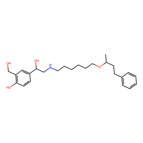aladdin 阿拉丁 H333480 4-羟基-α1-[[[6-(1-甲基-3-苯基丙氧基)己基]氨基]甲基]-1,3-苯二甲醇(沙美特罗杂质) 108928-81-0 95%
