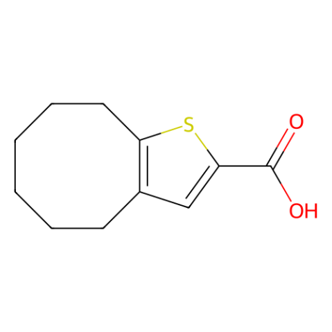 aladdin 阿拉丁 H354155 4,5,6,7,8,9-六氢环辛八[b]噻吩-2-羧酸 40133-09-3 ≥95%