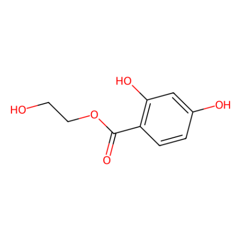 aladdin 阿拉丁 H406233 2,4-二羟基苯甲酸-2-羟乙基酯 145073-32-1 97%