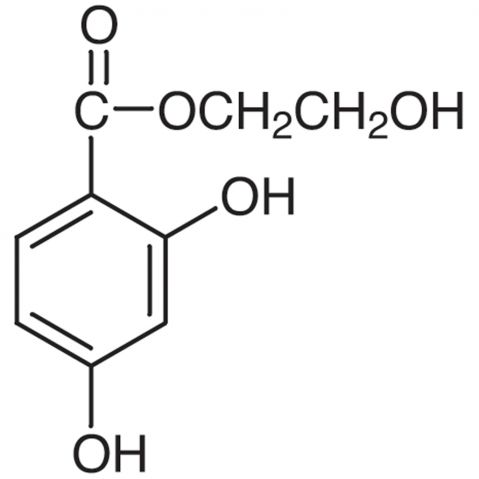 aladdin 阿拉丁 H406233 2,4-二羟基苯甲酸-2-羟乙基酯 145073-32-1 97%