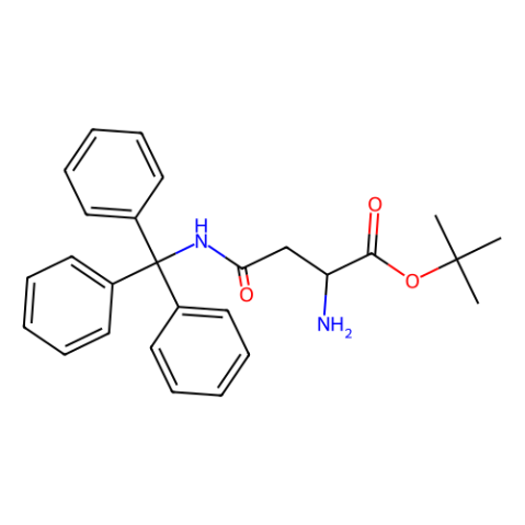 aladdin 阿拉丁 H587976 (S)-2-氨基-4-氧代-4-(三苯甲基氨基)丁酸叔丁酯 1998700-98-3 97%