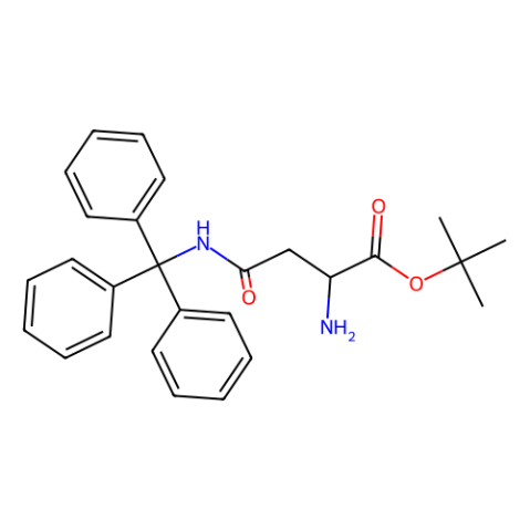 aladdin 阿拉丁 H587976 (S)-2-氨基-4-氧代-4-(三苯甲基氨基)丁酸叔丁酯 1998700-98-3 97%