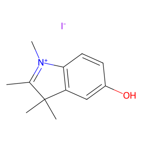aladdin 阿拉丁 H589589 5-羟基-1,2,3,3-四甲基-3H-吲哚-1-鎓碘化物 59223-23-3 97%