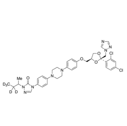 aladdin 阿拉丁 I343299 伊曲康唑-d5 (主要) 1217510-38-7 97%，98atom%D(deuterated forms d0-d5)