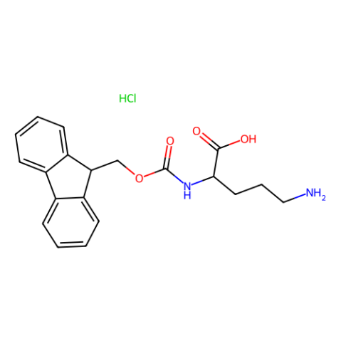 aladdin 阿拉丁 L182559 L(+)-Fmoc-鸟氨酸 盐酸盐 201046-57-3 97%