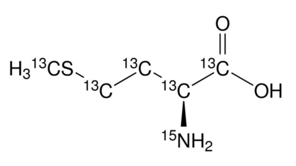 aladdin 阿拉丁 L471886 L-甲硫氨酸-13C?,1?N 202468-47-1 99 atom% 13C5，99 atom% 15N，98%（CP）