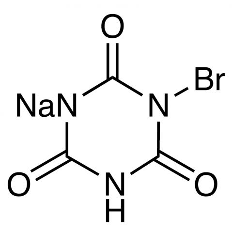 aladdin 阿拉丁 M157915 溴代异氰尿酸单钠盐水合物 164918-61-0 >95.0%(T)