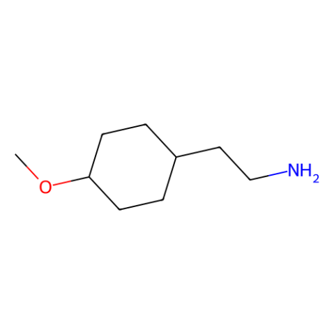 aladdin 阿拉丁 M158620 2-(4-甲氧基环己基)乙胺 (顺反混合物) 1052223-70-7 >98.0%(GC)(T)