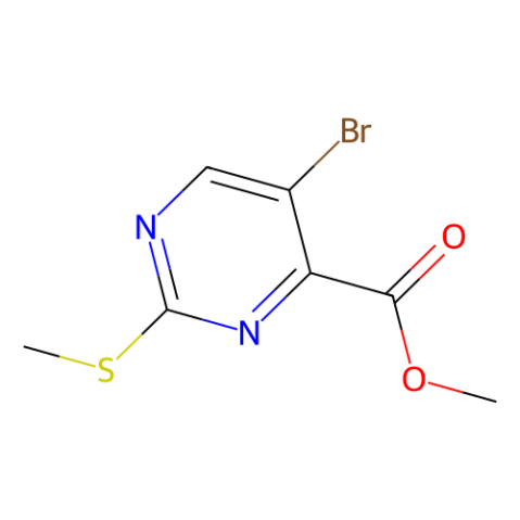 aladdin 阿拉丁 M176638 5-溴-2-(甲基硫烷基)嘧啶-4-羧酸甲酯 50593-91-4 97%