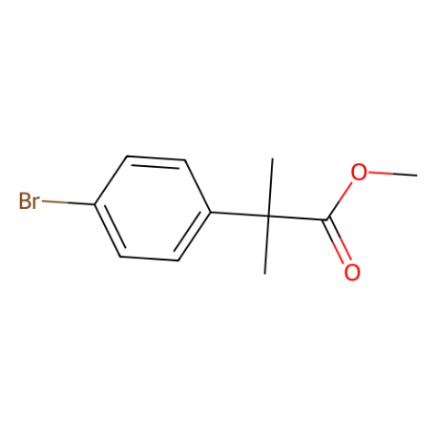 aladdin 阿拉丁 M181740 2-(4-溴苯基)-2,2-二甲基乙酸甲酯 154825-97-5 98%