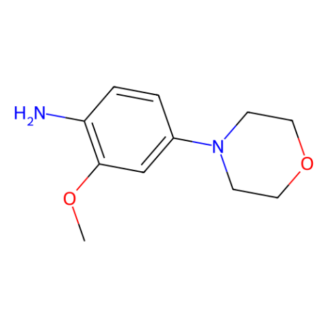 aladdin 阿拉丁 M182722 2-甲氧基-4-吗啉代苯胺 209960-91-8 95%