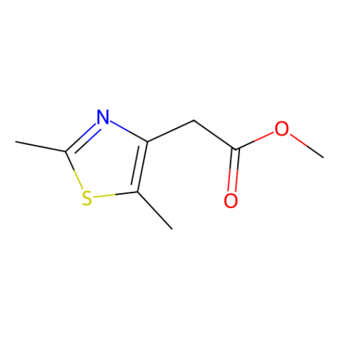 aladdin 阿拉丁 M183573 2-(2,5-二甲基-1,3-噻唑-4-基)乙酸甲酯 306937-37-1 95%