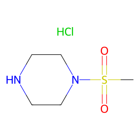 aladdin 阿拉丁 M191265 1-(甲基磺酰基)哌嗪盐酸盐 161357-89-7 97%