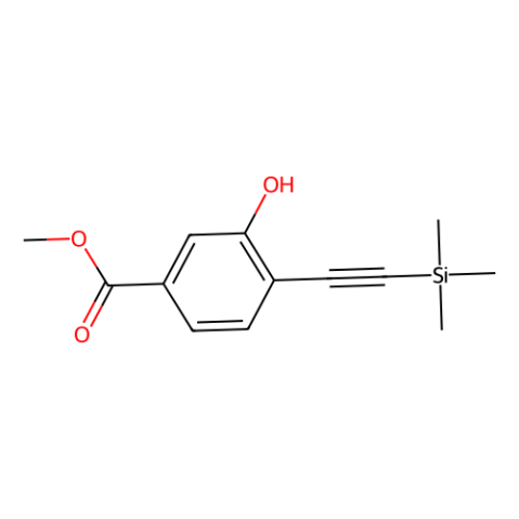 aladdin 阿拉丁 M193535 3-羟基-4-((三甲基甲硅烷基)乙炔基)苯甲酸甲酯 478169-68-5 98%