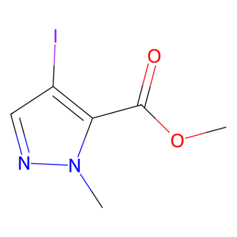 aladdin 阿拉丁 M194896 4-碘-1-甲基-1H-吡唑-5-羧酸甲酯 75092-26-1 98%