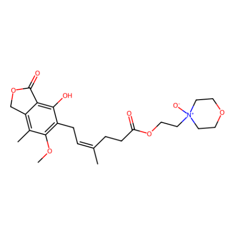 aladdin 阿拉丁 M339588 霉酚酸酯N-氧化物（EP杂质G） 224052-51-1 ≥97%