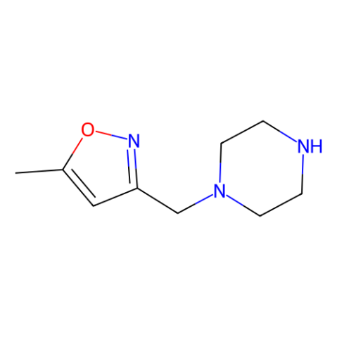 aladdin 阿拉丁 M354685 1-[(5-甲基异恶唑-3-基)甲基]哌嗪 173850-51-6 98%