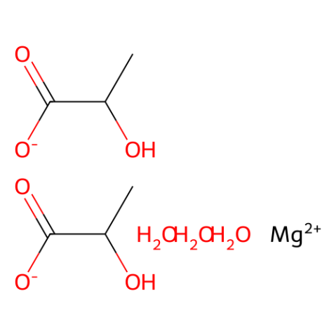 aladdin 阿拉丁 M464133 L-乳酸镁水合物 1220086-24-7 ≥95.0%（以干物质计,KT）,~2 mol/mol水