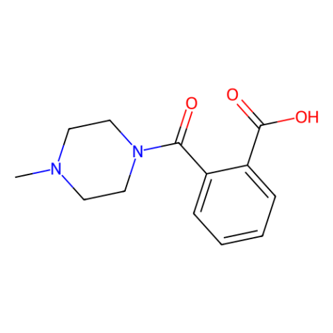 aladdin 阿拉丁 M478810 2-[(4-甲基哌嗪-1-基)羰基]苯甲酸 20320-46-1 试剂级