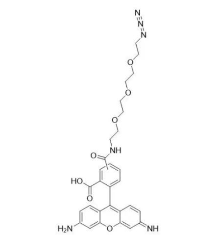 aladdin 阿拉丁 A463186 罗丹明110缀合的PEG叠氮化物 ≥90.0%(as a mixture of isomers)