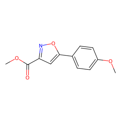 aladdin 阿拉丁 M481640 5-(4-甲氧基苯基)异恶唑-3-羧酸甲酯 试剂级